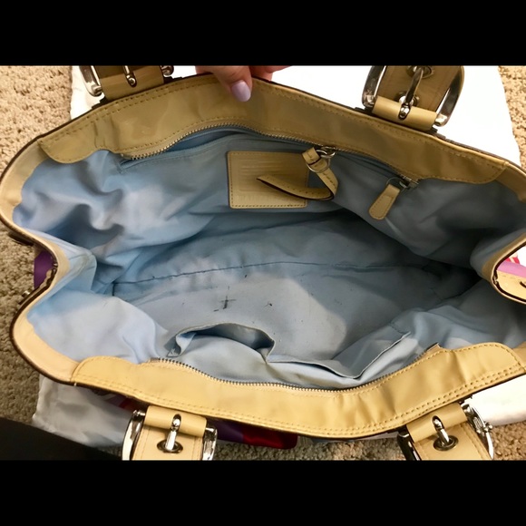 Colorful Coach Purse - Picture 6 of 7